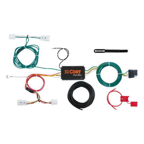 CURT 56294 - Custom Wiring Harness 4-Way Flat Output Select Nissan Maxima
