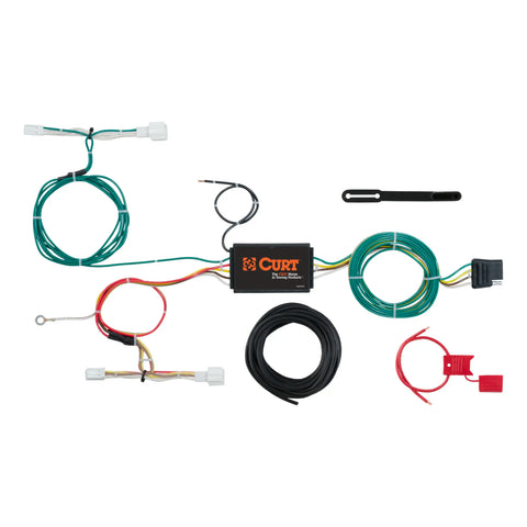 CURT 56300 - Custom Wiring Harness 4-Way Flat Output Select Mazda CX-3