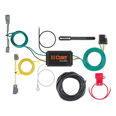 CURT 56319 - Custom Wiring Harness 4-Way Flat Output Select Chevrolet Cruze
