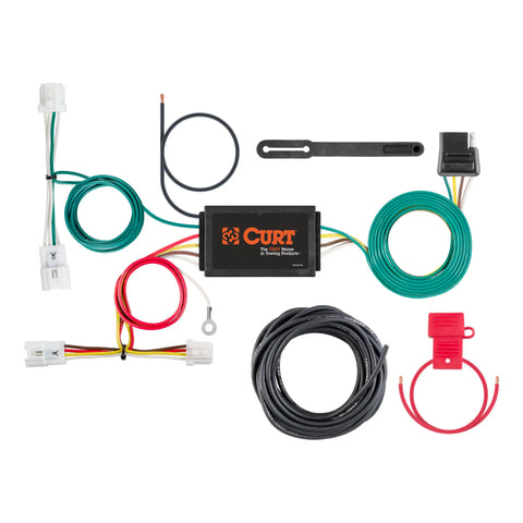 CURT 56339 - Custom Wiring Harness 4-Way Flat Output Select Nissan Altima