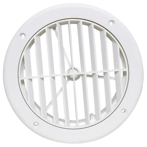 A/C VENT LOUVERED 5' WH