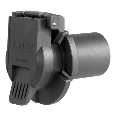 CURT 56415 - Replacement OE 7-Way RV Blade Socket (Twists into USCAR)