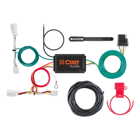 CURT 56416 - Custom Wiring Harness 4-Way Flat Output Select Toyota Avalon