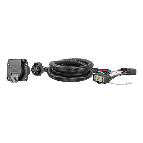 CURT 56431 - Custom Wiring Harness 7-Way RV Blade Output Select Ford Ranger