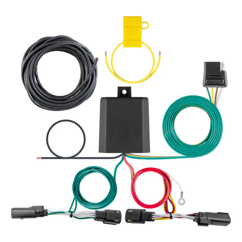 CURT 56448 - Custom Wiring Harness 4-Way Flat Output Select Ford Escape