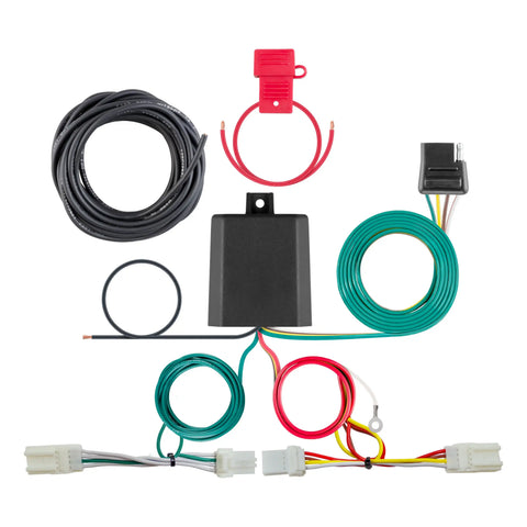 CURT 56451 - Custom Wiring Harness 4-Way Flat Output Select Hyundai Venue