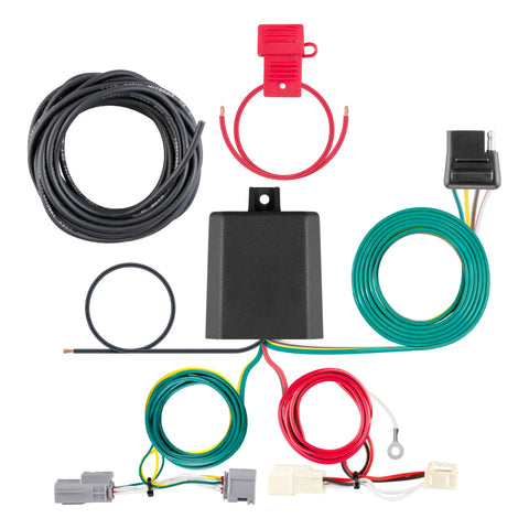 CURT 56460 - Custom Wiring Harness 4-Way Flat Output Select Toyota Venza