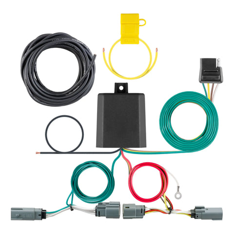 CURT 56462 - Custom Wiring Harness 4-Way Flat Output Select Ford Bronco