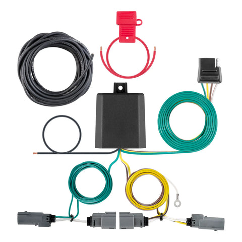 CURT 56465 - Vehicle-Side Custom 4-Pin Trailer Wiring Harness Fits Select Ford F-