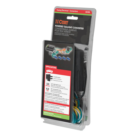 CURT 56496 - Powered 3-to-2-Wire Taillight Converter