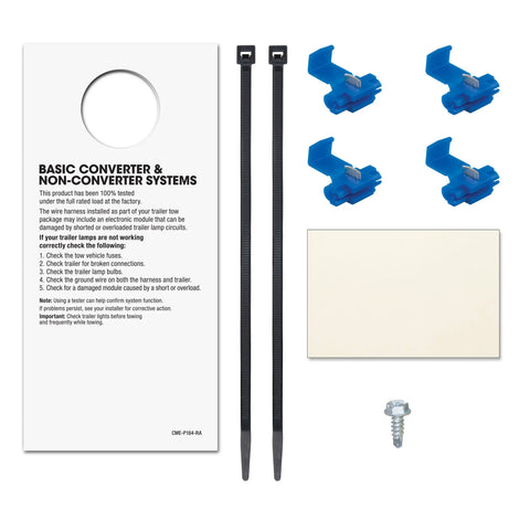 CURT 56497 - Powered 3-to-2-Wire Taillight Converters (30-Pack)