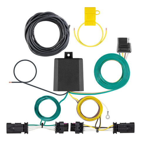 CURT MFG 56498 CUSTOM WIRING HARNESS  4-WAY FLAT O