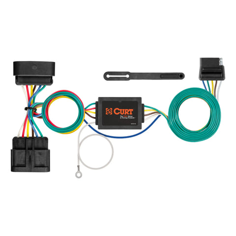 CURT 56510 - Custom Wiring 5-Flat Output Select Chevy Colorado GMC Canyon Isuzu I-Series