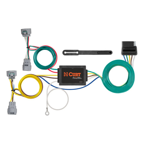 CURT 56513 - Custom Wiring 5-Way Flat Output Select Toyota Tacoma Hilux T-100 Pickup