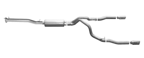 Gibson Performance Exhaust 5651 Cat-Back Dual Split System Aluminized