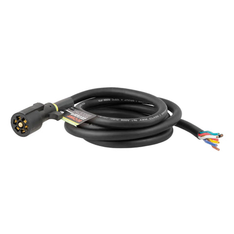 CURT 56602 - Replacement 7-Way RV Blade with 8ft. Wires (Trailer Side)