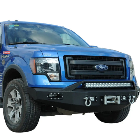 Paramount Automotive 57-0110 - 09-14 Ford F-150 LED Front Winch Bumper
