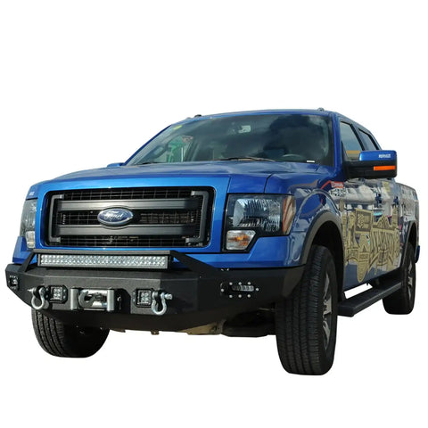 Paramount Automotive 57-0110 - 09-14 Ford F-150 LED Front Winch Bumper