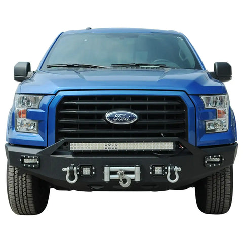Paramount Automotive 57-0112 - 15-19 Ford F-150 LED Front Winch Bumper
