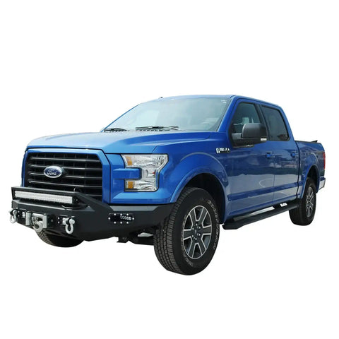 Paramount Automotive 57-0112 - 15-19 Ford F-150 LED Front Winch Bumper