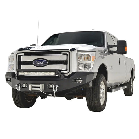 Paramount Automotive 57-0114 - 11-16 Ford F-250/F-350/F-450 LED Front Winch Bumper