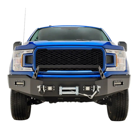 Paramount Automotive 57-0146 - 18-20 Ford F-150 LED Front Winch Bumper