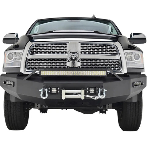 Paramount Automotive 57-0206 - 10-18 Dodge Ram 2500 LED Front Winch Bumper