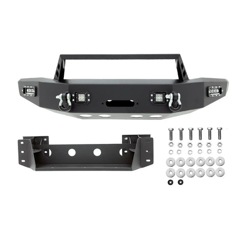 Paramount Automotive 57-0304 - 15-19 Chevy Silverado 2500 LED Front Winch Bumper