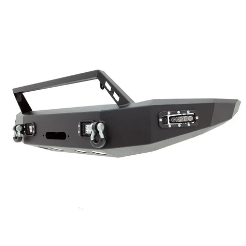 Paramount Automotive 57-0304 - 15-19 Chevy Silverado 2500 LED Front Winch Bumper