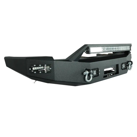 Paramount Automotive 57-0306 - 07-13 Chevy Silverado 1500/GMC Sierra 1500 LED Front Winch Bumper
