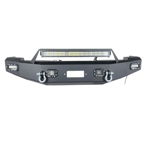 Paramount Automotive 57-0308 - 11-14 Chevy Silverado 2500 LED Front Winch Bumper