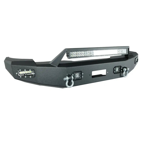 Paramount Automotive 57-0308 - 11-14 Chevy Silverado 2500 LED Front Winch Bumper