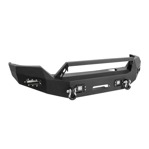 Paramount Automotive 57-0318 - 16-18 Chevy Silverado 1500 LED Front Winch Bumper