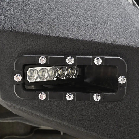 Paramount Automotive 57-0504 - 15-19 GMC Sierra 2500 LED Front Winch Bumper