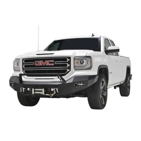 Paramount Automotive 57-0514 - 16-18 GMC Sierra 1500 LED Front Winch Bumper