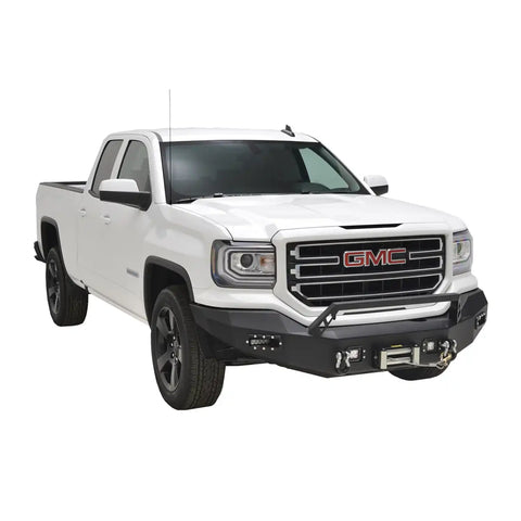 Paramount Automotive 57-0514 - 16-18 GMC Sierra 1500 LED Front Winch Bumper
