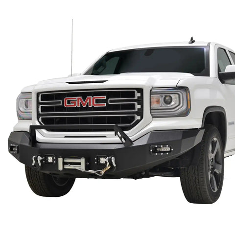 Paramount Automotive 57-0514 - 16-18 GMC Sierra 1500 LED Front Winch Bumper