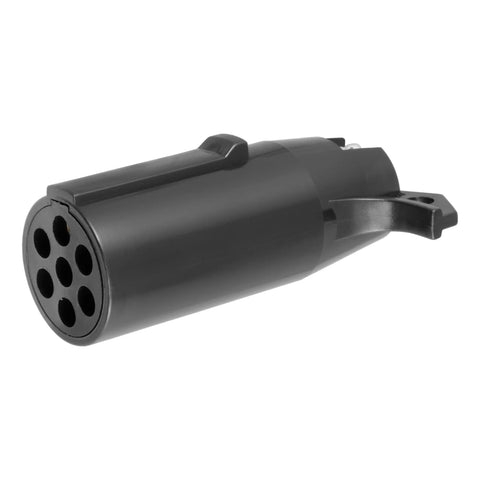 CURT 57040 - 7-Way Round Vehicle-Side to 4-Way Flat Trailer Wiring Adapter