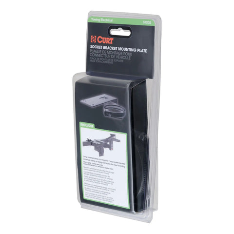 CURT 57202 - Connector Bracket Mount for 7-Way (Packaged)