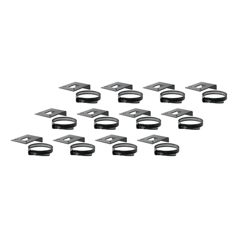 CURT 57203 - Connector Bracket Mounts for 4 5 and 6-Way Brackets (12-Pack)
