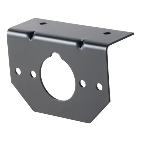 CURT 57208 - Connector Mounting Bracket for 4-Way/6-Way Round (Packaged)