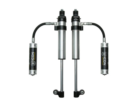 ICON Vehicle Dynamics FRDK_57826P ICON 2005-2023 Toyota Tacoma Rear 2.5 Aluminum Series RXT Remote Reservoir Shocks Pair