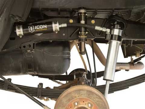 ICON Vehicle Dynamics FRDK_57826P ICON 2005-2023 Toyota Tacoma Rear 2.5 Aluminum Series RXT Remote Reservoir Shocks Pair
