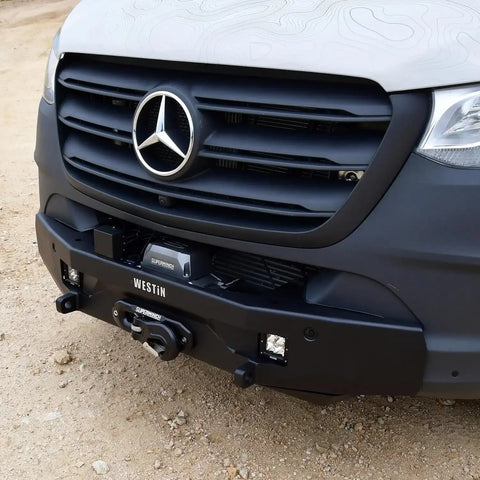 Westin 58-311295 - Pro-Series Mid Width Front Bumper