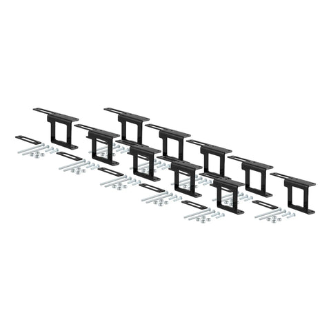 CURT 58002010 - Easy-Mount Wiring Brackets for 4 or 5-Way Flat (1-1/4in. Receiver 10-Pack)