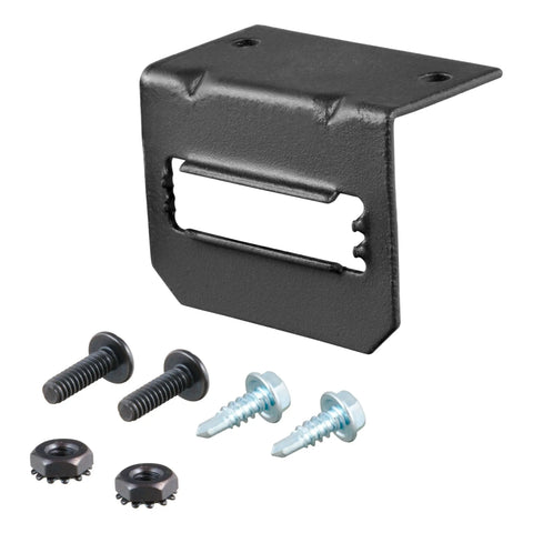 CURT 58303 - Vehicle-Side Trailer Wiring Harness Mounting Bracket for 5-Way Flat