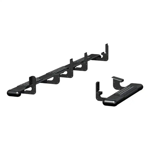 LUVERNE 584100-571477 - O-Mega II 6 x 36", 100 Black Aluminum Side Steps, Select Ram ProMaster