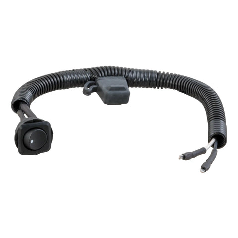 CURT 58445 - Long-Lead Mini Fuse Bypass Switch for RV Dinghy Towing