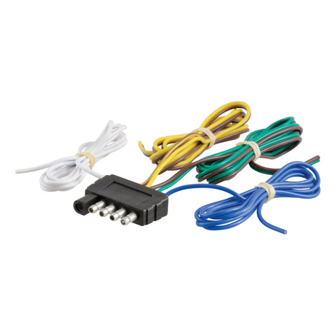 CURT 58541 - Trailer-Side 5-Pin Flat Wiring Harness with 48-Inch Wires