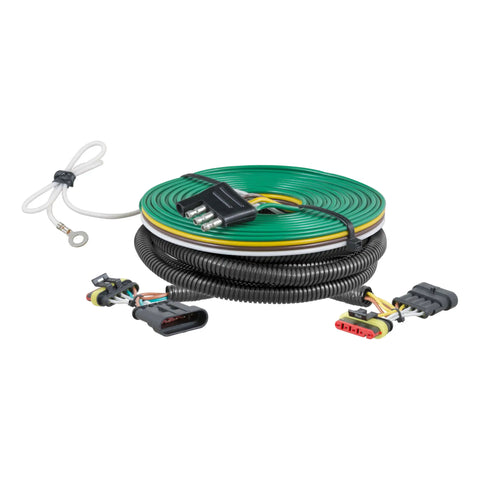 CURT 58911 - Custom Towed-Vehicle RV Wiring Harness Select Fiat 500